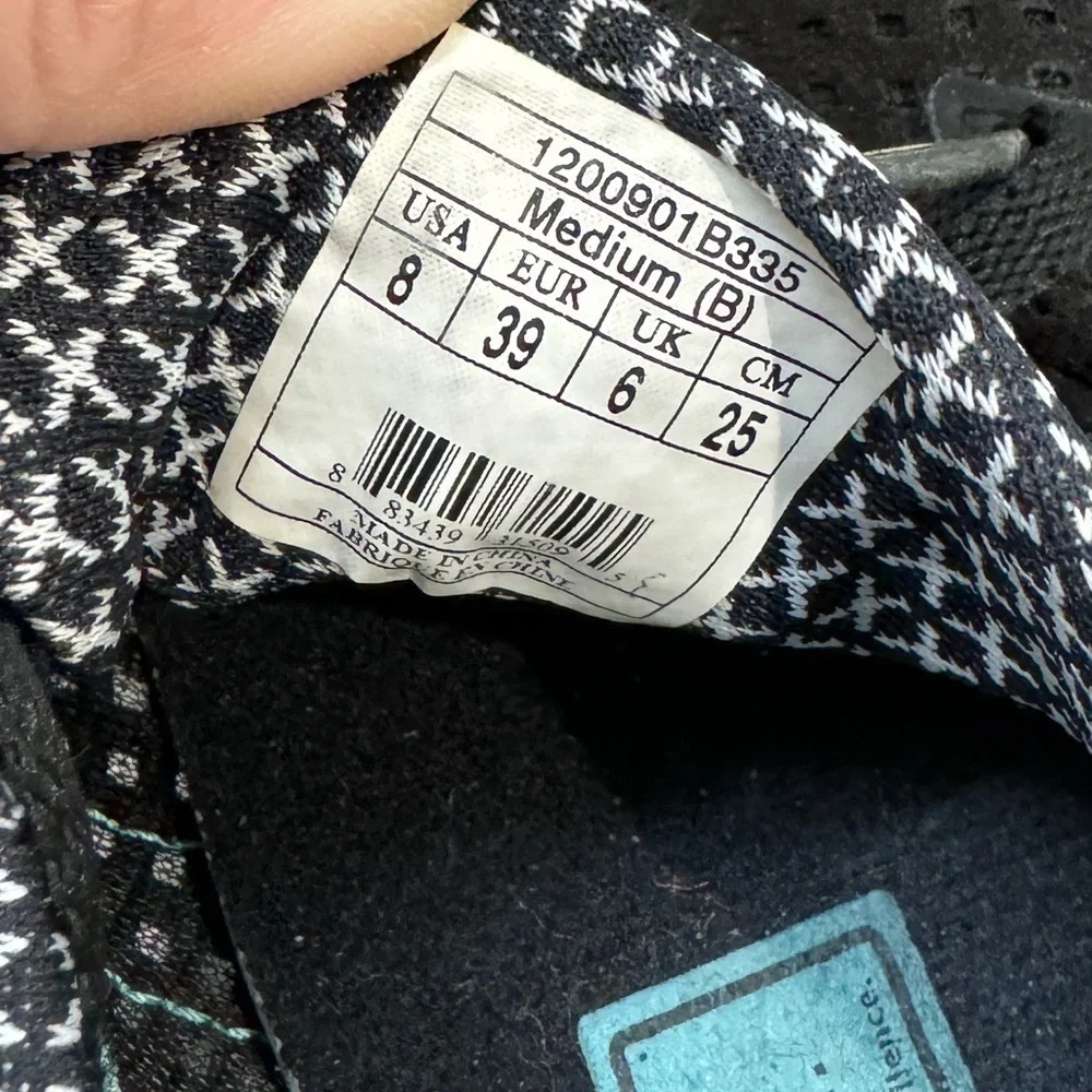 Brooks black turquoise